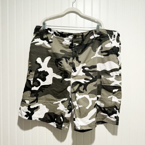 Rothco BDU City Camo Cargo Shorts Mens XXL - Picture 2 of 7